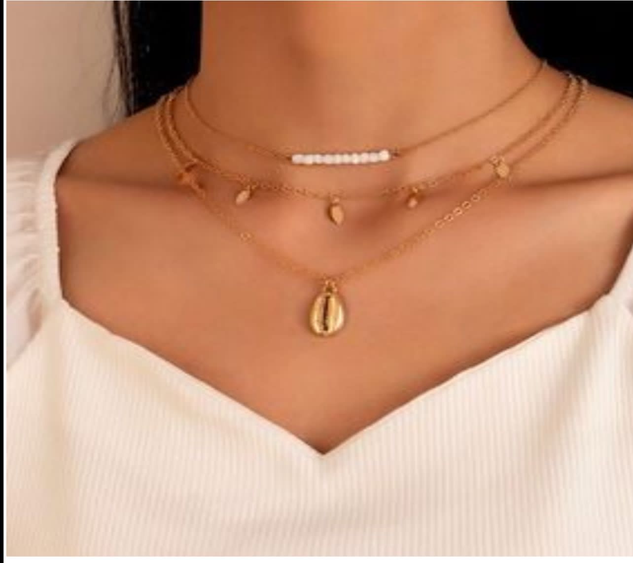 Women Vintage Coin Shell Starfish Pendant Necklace, Multi-layer Sequined Tassel Necklace, Long Tassel Pendant Necklace Women Vintage Coin Shell Starfish Pendant Necklace, Multi-layer Sequined Tassel Necklace, Long Tassel Pendant Necklace